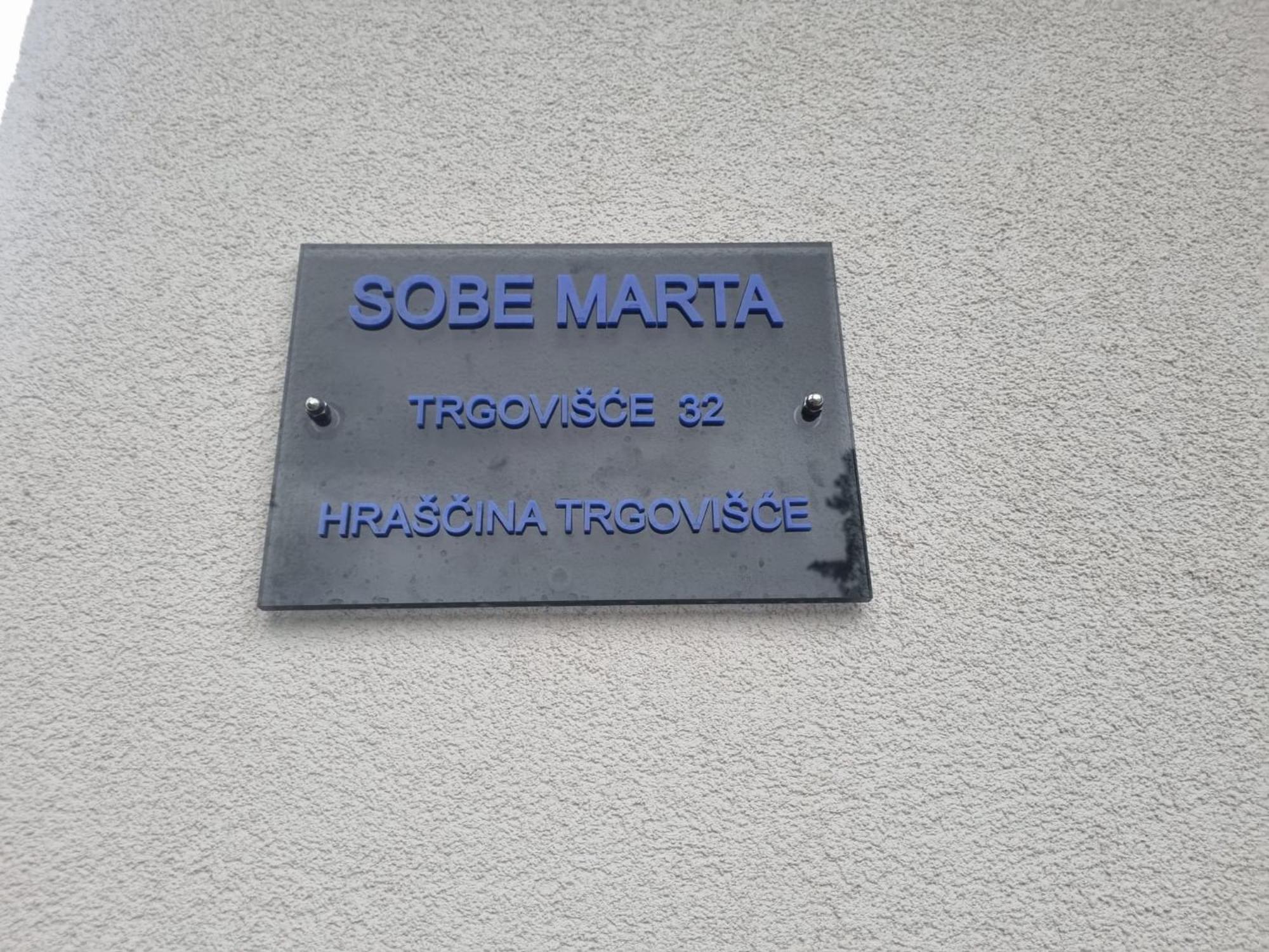 Sobe Marta Hotel Trgovisce Exterior photo